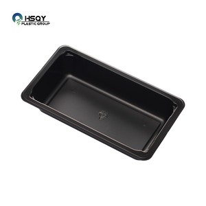 Tùy chỉnh kích thước sẵn sàng bữa ăn bao bì trên chuyến bay cpet khay nhựa hãng hàng không cpet khay thức ăn cho máy bay - Product Image 4