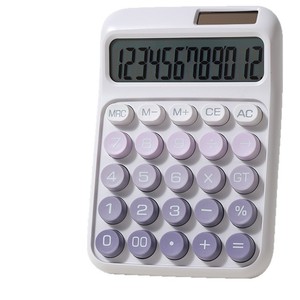 Calculadora de Color Degradado de 12 Dígitos, Alimentación Solar, Doble Fuente de Energía, para Oficina y Estudiantes - Product Image 5