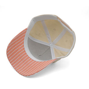 Ensemble de boucles fermoir <span class=keywords><strong>coulissant</strong></span> réglable pour hommes Casquettes de baseball personnalisées ajustées de créateur en vrac deux tons 5 panneaux Chapeau pour hommes - Product Image 2
