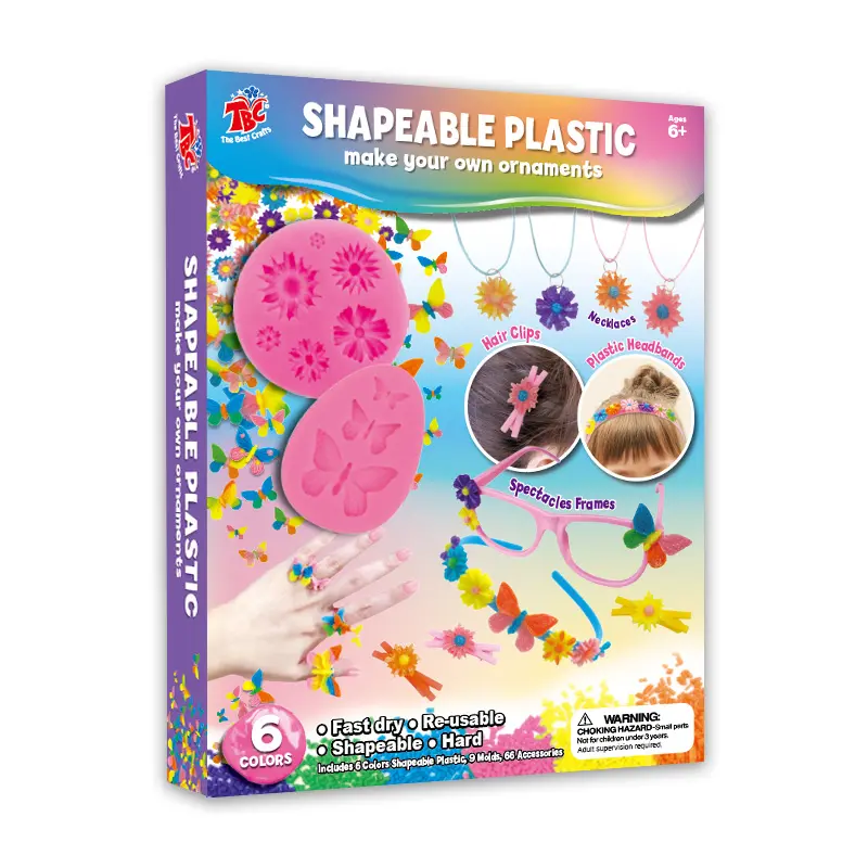 fast dry reusable magic clays educational toys butterfly modeling plasticine clay for kids