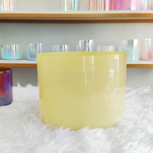 Cuenco de Cristal Transparente, Cuencos de Cristal de Cuarzo de Color Chakra, Instrumentos de Sanación por Sonido - Product Image 6