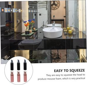40ml 50ml 4oz 150ml Mini Empty Recycled PET Foam Pump Lash Shampoo & Eyelash Cleanser Bottle Custom Color Frosted - Product Image 5