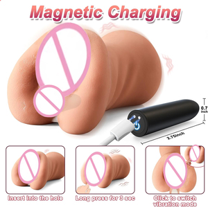 <span class=keywords><strong>YAQU</strong></span> Vagina Artificial Vibradora para Hombres Sensación Realista Material TPE Masturbador Masculino - Product Image 3