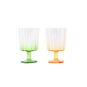 Pétales en acrylique personnalisés transfrontaliers pour verre, motif vertical réutilisable, couleur primaire, style minimaliste moderne - Product Image 1