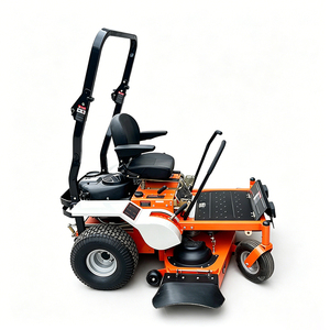 Tracteur de jardin robuste avec <span class=keywords><strong>transmission</strong></span> <span class=keywords><strong>hydrostatique</strong></span>, plateau de coupe de 48, 50 ou 61,8 pouces, moteur essence V-Twin, <span class=keywords><strong>tondeuse</strong></span> <span class=keywords><strong>autoportée</strong></span> - Product Image 4