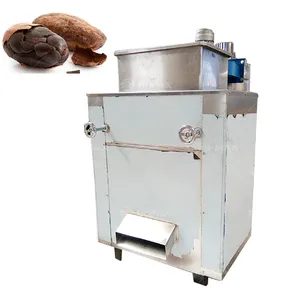 Machine d'épluchage de grains de café à usage commercial décortiqueur de fèves de cacao décortiqueuse de fèves de cacao Machine de traitement d'épluchage