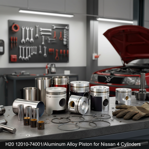 ลูกสูบอลูมิเนียมอัลลอย H20 12010-74001/12010-R9001 สำหรับรถยนต์นิสสัน 4 สูบ - Product Image 3