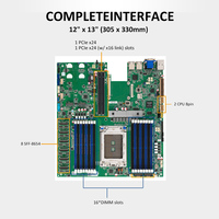 Nouvelle carte mère de serveur TYAN EATX avec processeur AMD EPYC 7003 Milan, 16 emplacements DIMM DDR4, référence S8036GM2NE-LE