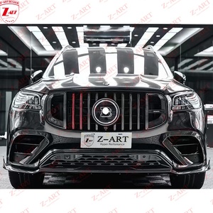 Kit de Carrocería de Fibra de Carbono Seca Estilo B Z-ART <span class=keywords><strong>2020</strong></span> 2023 X167 para Mercedes Gls450 Gls63, Piezas de Tuning Aerodinámico Exterior - Product Image 3