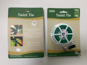 Câble en plastique torsadé réutilisable OEM DIY <span class=keywords><strong>pour</strong></span> jardin, revêtement PVC vert, <span class=keywords><strong>pour</strong></span> greffage de légumes, fixation de plantes grimpantes - Product Image 5