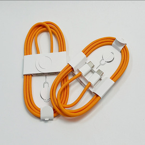 Câble tressé en cuivre pur Type-C vers Type-C 5A à charge rapide pour Phone15-18 - Product Image 1