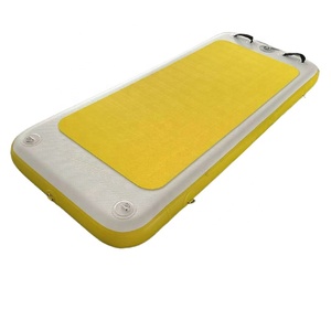 Tappetino Gonfiabile per <span class=keywords><strong>Yoga</strong></span> in Acqua a Doppia Parete in Tessuto 210x90x15cm, Tappetino Galleggiante per <span class=keywords><strong>Yoga</strong></span> sull'Acqua - Product Image 2
