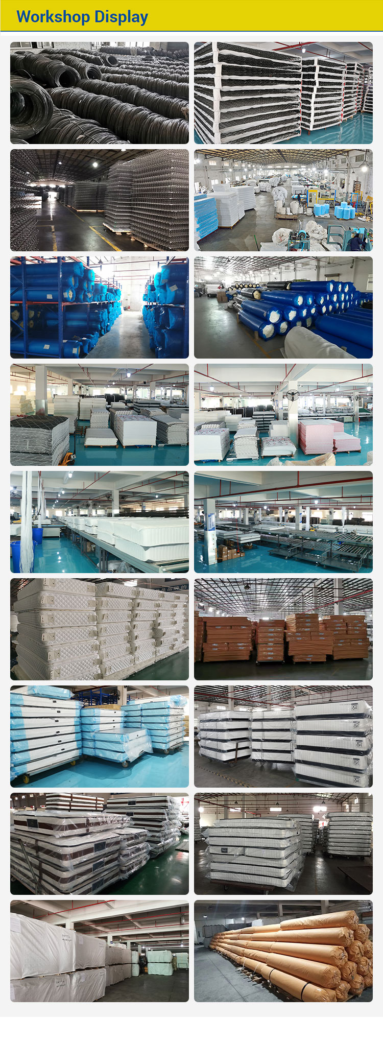 หมอนที่นอนกระดูกและข้อพับที่นอนพ็อกเก็ตสปริงคอยล์สำหรับพยุงหลัง 10