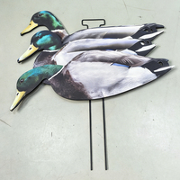 Silhouette de chasse au canard DaQin réaliste, anti-rayures, légère, en plastique, recyclable pour l'extérieur