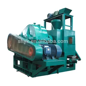 Hydraulic cooking coal coke dry powder lime fines charcoal briquette making machine price