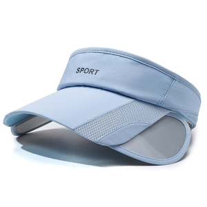 Casquette de soleil à visière incurvée en PVC pour sports de plein air d'été pour femmes, décontractée, pour le cyclisme, ajustable, imprimée - Product Image 6