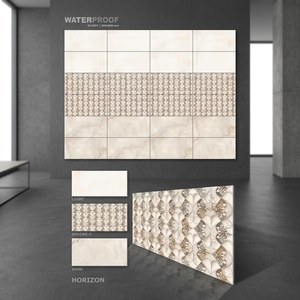 9mm d'épaisseur 30x60cm 300x600mm 12x24 carreaux de mur en céramique numérique concepteur pour salon intérieur carreaux de mur d'élévation en porcelaine - Product Image 3