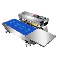 Sachet thermique sac scellant bande continue scellant convoyeur largeur 40cm bande horizontale scellant Machine double pointe dispositif de comptage