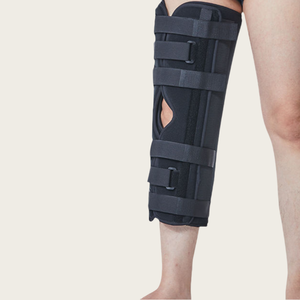 <span class=keywords><strong>Rodillera</strong></span> Deportiva Profesional para Adultos, Ajustable, Transpirable, con Bisagras, Soporte Delgado para Pierna Recta, Férula Estabilizadora - Product Image 2