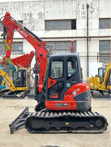 Excavadora KUBOTA de segunda mano, excavadora de bajo precio y en buenas condiciones, excavadora japonesa original de 5 toneladas a la venta - Product Image 4