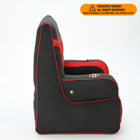 Canapé gonflable en PVC personnalisé Futurisme avec accoudoir Canapé gonflable pliable de haute qualité Chaise de jeu ergonomique pour ordinateur PC