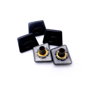 Rivets trapézoïdaux peints sur mesure, rivets décoratifs de forme irrégulière pour la maroquinerie, accessoires de quincaillerie pour bagages - Product Image 2