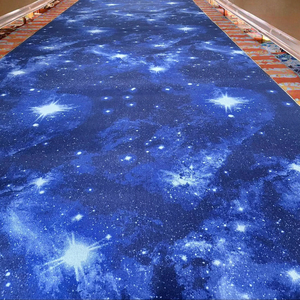 Alfombra de pared de pila de bucle de estilo europeo moderno, salón de baile de poliéster ignífugo para banquete o oración, directo de fábrica, uso doméstico - Product Image 1