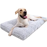 Petopia Modern Travel XL Hunde bett Grau Gummi Wasch bares Winter Flach kissen für Autos tiefel Nachhaltige Rechteckform