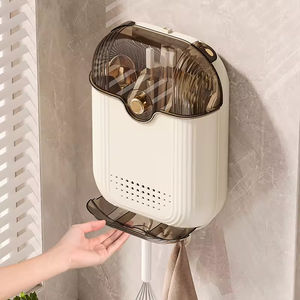 Porta Cubiertos de Pared, Organizador de Cuchillos, Tenedores y Cucharas, Transpirable y Antideslizante - Product Image 3