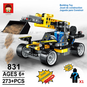 Bloque <span class=keywords><strong>de</strong></span> juguete ingeniería coche modelo <span class=keywords><strong>de</strong></span> bloques <span class=keywords><strong>de</strong></span> construcción DIY 273PCS juguete construir bloques juguetes compatibles legoing creativo DIY ladrillo - Product Image 2