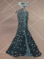 Robe de soirée longue sirène sexy ornée de fleurs et de strass, robe de bal pour femme avec fente haute, idéale pour les concours, banquets et dîners, tenue de soirée