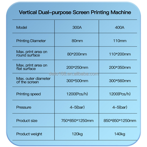Độ chính xác cao bán tự động cong màn hình máy in chai thiết bị in ấn cho chai nhựa ly - Product Image 2