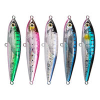 97g 175mm Tête Dip Ball Flash Lame Seafishing Stickbait Leurre De Pêche Flottant Crayon Leurre GT Thon Appât Artificiel