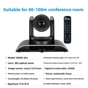 Cao Cấp 1080P HD USB Góc Rộng <span class=keywords><strong>Video</strong></span> Hội Nghị Máy Ảnh Cho Zoom/Tencent Cuộc Họp-Chuyên Nghiệp PTZ Webcam Với Tự Động Lấy Nét - Product Image 3