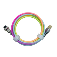 Kabel Keyboard Mekanis Kabel USB Kabel Plug Udara Aviator Spring USB C Cable