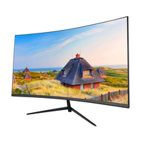 Moniteur d'ordinateur en gros, vente chaude d'usine, moniteur de bureau 1080P, moniteur de jeu plat 120Hz, 23,8 pouces, 27 pouces, moniteur PC LCD LED