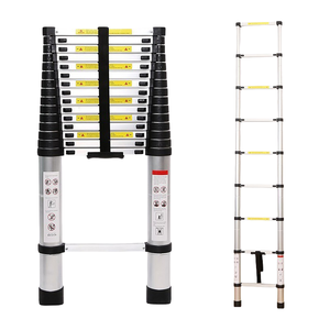 Trên Bán Hiện Đại 3.2M Kính Thiên Văn Thép Và Nhôm Loft Thang Có Thể Gập Lại Tre Thang Cho Nhà Sử Dụng Chứng Nhận EN131 - Product Image 2