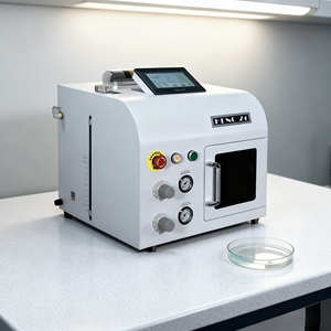 เครื่องทำความสะอาดหัวฉีดอัตโนมัติรุ่น HENC-24 พร้อมมอเตอร์ PLC ประสิทธิภาพสูง 24 ช่อง สำหรับการบำรุงรักษา Pick and Place - Product Image 1