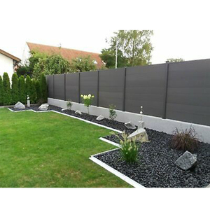 Clôture de jardin en bois composite, <span class=keywords><strong>180x180</strong></span> wpc, en plastique - Product Image 5