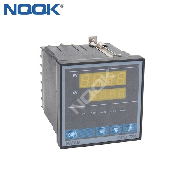72mm Relay SSR K 4-Digit LCD Display PID Temperature Controller with (0.5%+2) Accuracy AC220V 10% Control Table XMTD-7000