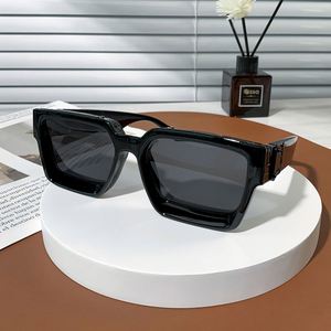 Gafas de Sol de Lujo con Logotipo Personalizado, Modelo Black Millionaire Shades, para Hombre, Diseñador, Marca Famosa, Gafas de Sol Cuadradas para Hombre y Mujer - Product Image 4