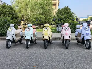 Scooter électrique pour adultes <span class=keywords><strong>MIYOU</strong></span>, style vintage, 800W, 48V, 60V, batterie 20AH, pour femmes, pour les trajets en ville, avec port USB et dossier - Product Image 5
