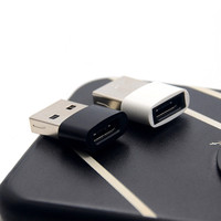 Adaptador USB a Tipo C OTG, Convertidor USB-C Macho a Micro USB Tipo-C Hembra para Macbook y Samsung S20
