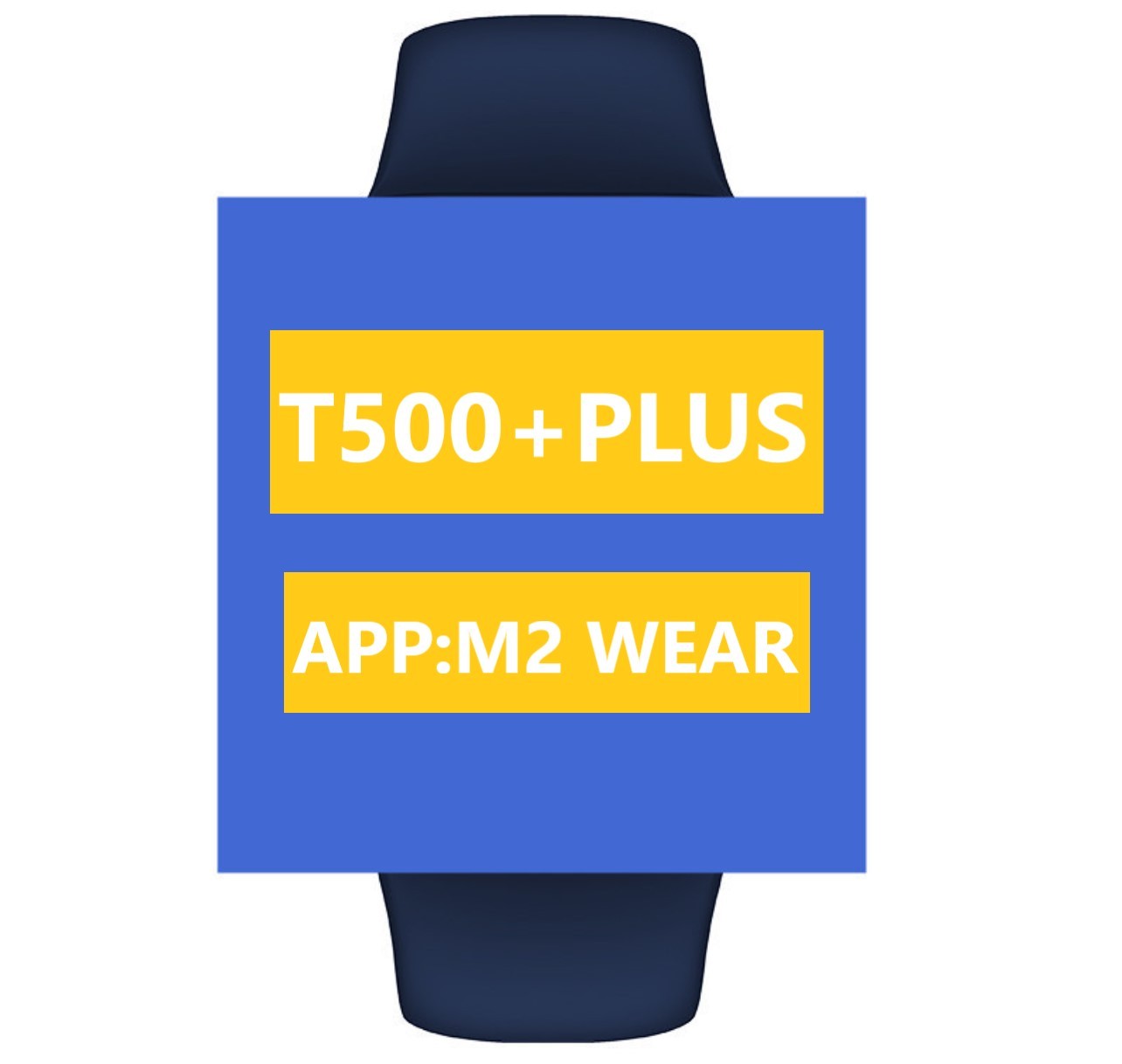 Large Screen Touch control T500+PLUS M2Wear Smart Watch Reloj Iwo 11 12 13 Smart Bracelet