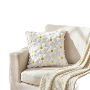 Housse de coussin en velours côtelé dégradé orange-vert, décoration de canapé de salon, housse de coussin de dossier, style nordique, sans fil. - Product Image 5