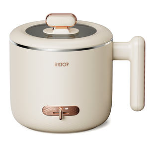 Nouveau design noir antiadhésif mini marmite électrique multifonctionnelle pour camping-car - Product Image 4