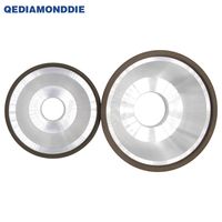 12V9 Roue diamantée collée en résine Roue de rainurage CBN pour fraises en carbure HSS Forets Application d'ébavurage