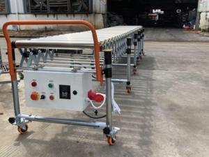 Transportador de rolo telescópico elétrico extensível do oem - Product Image 5