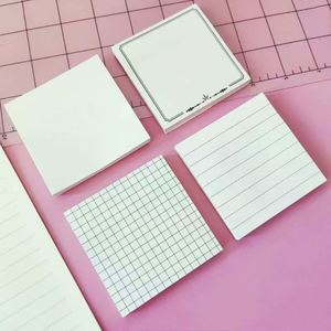 <b>Creative</b> Cute Self-Adhesive Lined Customizable Sticky Notes Memo Pads School Office Supplies Elementary Students Office Use <b>Gift</b> - Product Image 4