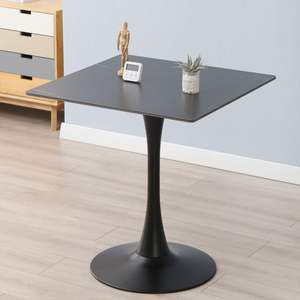 Mesa de Restaurante Cuadrada de Estilo Nórdico con Superficie de Melamina, Duradera, para Uso de Adultos y Personas Mayores - Product Image 1